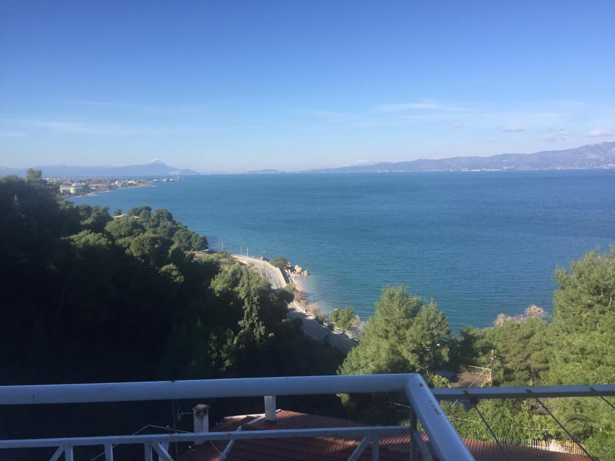 Апартаменты Amfiteatrico Sea View - Kalamos Attiki Markopoulon Oropou Экстерьер фото
